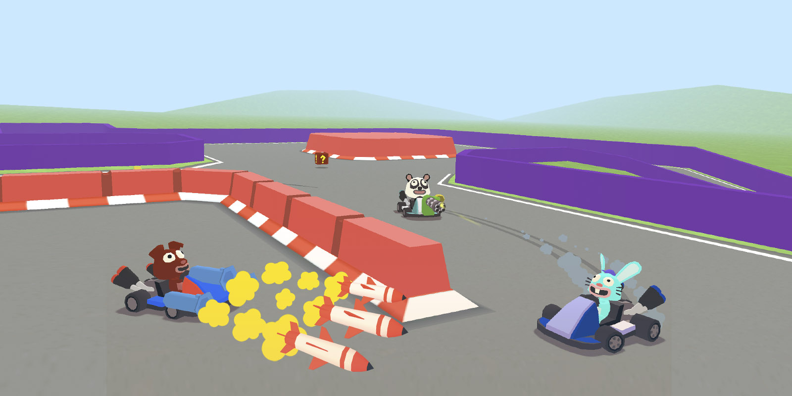 Smash Karts gameplay